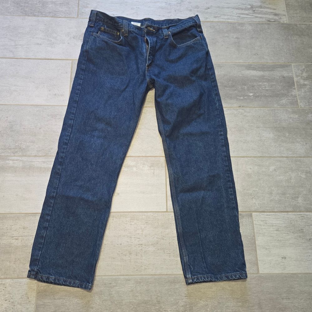 Carhartt Men's Straight Leg Blue Jeans